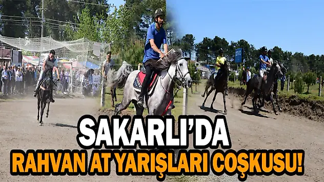 Sakarlı'da Rahvan At Yarışları Coşkusu!