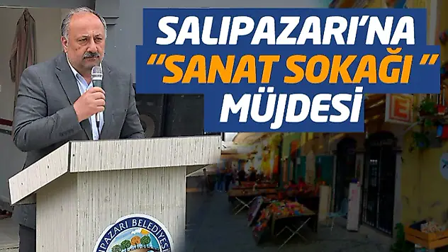 Salıpazarı'na 'Sanat Sokağı' Müjdesi