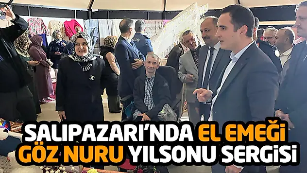 Salıpazarı'nda El Emeği Göz Nuru Yılsonu Sergisi