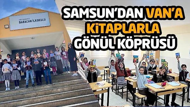 Samsun'dan Van'a Kitaplarla Gönül Köprüsü