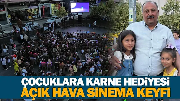 Çocuklara Karne Hediyesi: Açık Hava Sinema Keyfi