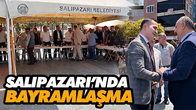 Salıpazarı'nda Bayramlaşma
