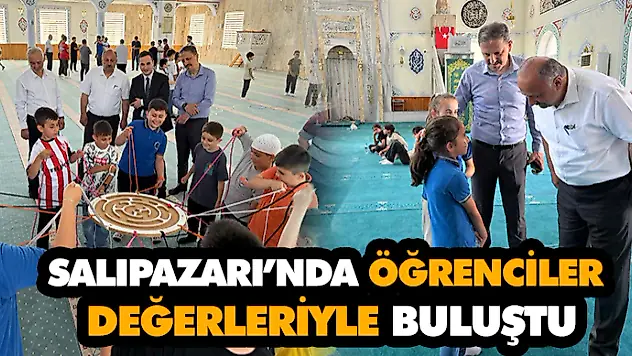 Salıpazarı'nda Öğrenciler Değerleriyle Buluştu