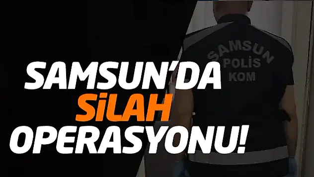 Samsun'da Silah Operasyonu!