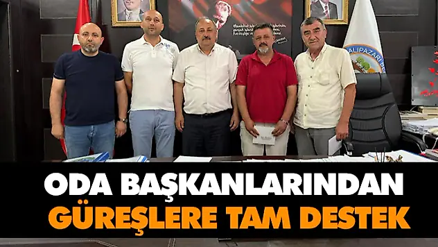 Oda Başkanlarından Güreşlere Tam Destek