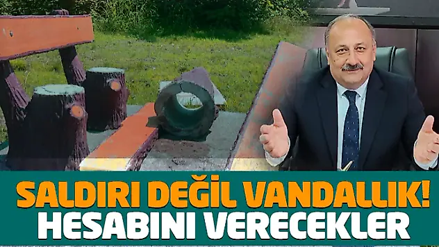 Saldırı Değil Vandallık! Allah'a Havale Ediyorum