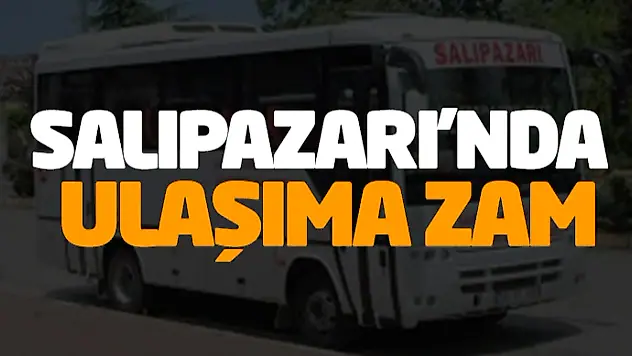 Salıpazarı'nda Ulaşıma Zam