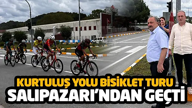 Kurtuluş Yolu Bisiklet Turu Salıpazarı'ndan Geçti