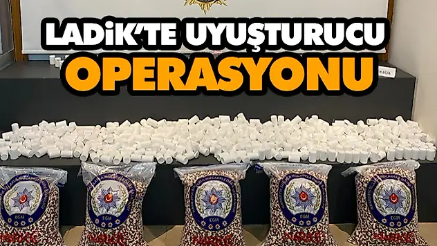 Ladik'te Uyuşturucu Operasyonu: 6 Gözaltı