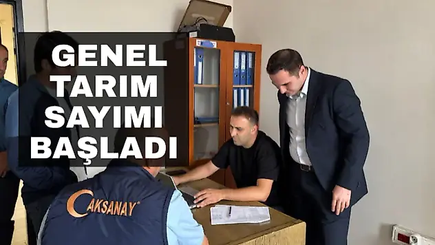 Salıpazarı'nda Genel Tarım Sayımı Başladı