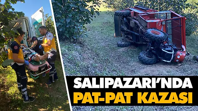Salıpazarı'nda Pat-Pat Kazası