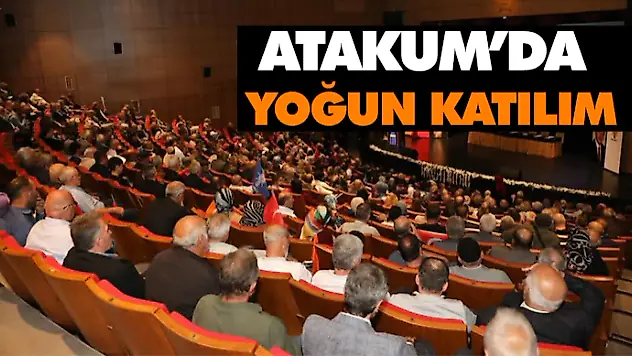 Atakum'da Yoğun Katılım