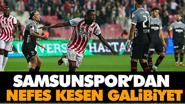 Samsunspor'dan Karagümrük Karşısında Nefes Kesen Galibiyet