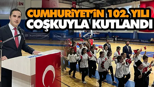 Cumhuriyet'in 102. Yılı Salıpazarı'nda Coşkuyla Kutlandı