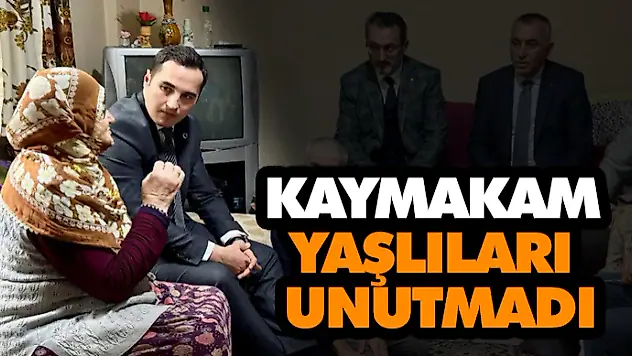Kaymakam Yaşlıları Unutmadı