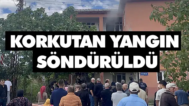 Korkutan Yangın Söndürüldü