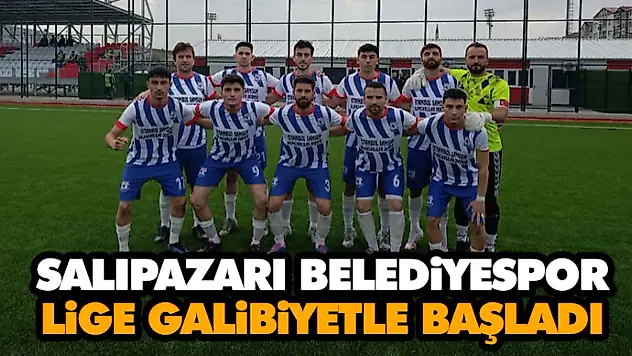 Salıpazarı Belediyespor Lige Galibiyetle Başladı