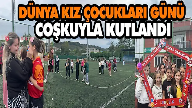 Salıpazarı'nda Dünya Kız Çocukları Günü Coşkuyla Kutlandı