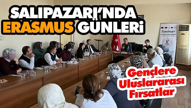 Salıpazarı'nda Erasmus+ Günleri