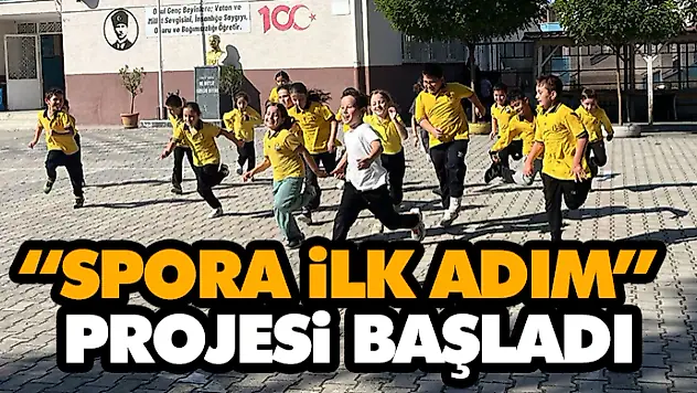 Salıpazarı'nda 'Spora İlk Adım' Projesi Başladı
