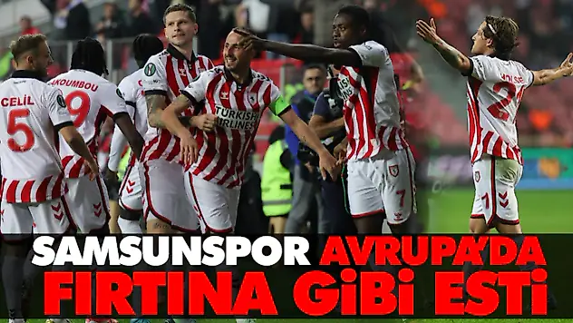 Samsunspor Dynamo Kiev'i 3-0 Mağlup Etti