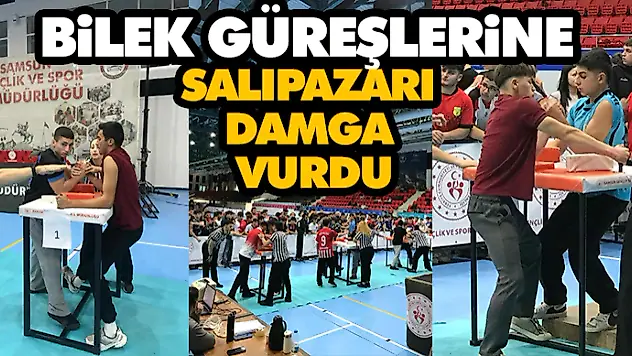 Bilek Güreşlerine Salıpazarı Damga Vurdu