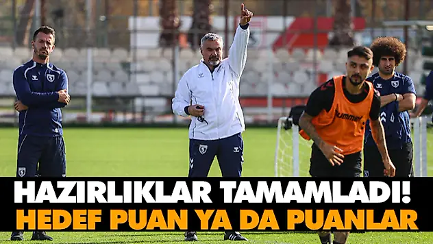 Hazırlıklar Tamamladı! Hedef Puan ya da Puanlar