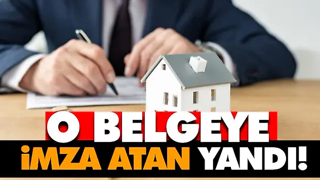 O Belgeye İmza Atan Yandı!