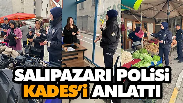Salıpazarı Polisi KADES'i Anlattı