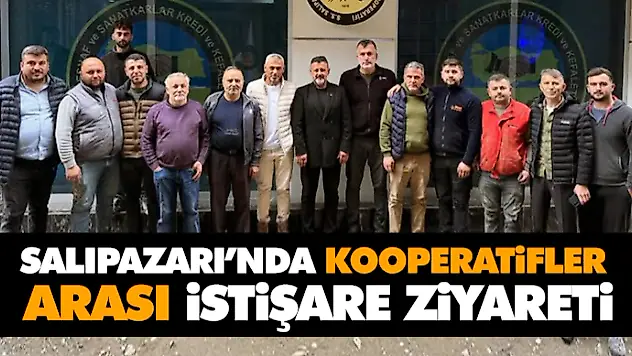 Salıpazarı'nda Kooperatifler Arası İstişare Ziyareti