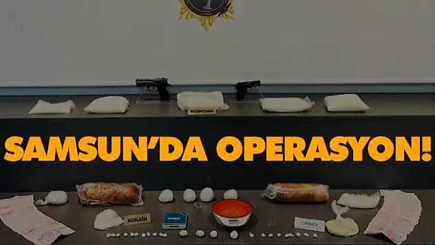 Samsun'da Operasyon! 2 Gözaltı