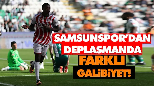 Samsunspor'dan Deplasmanda Farklı Galibiyet!