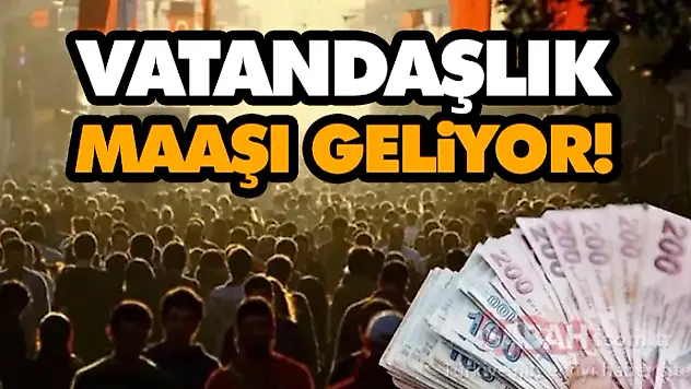 Vatandaşlık Maaşı Geliyor! 