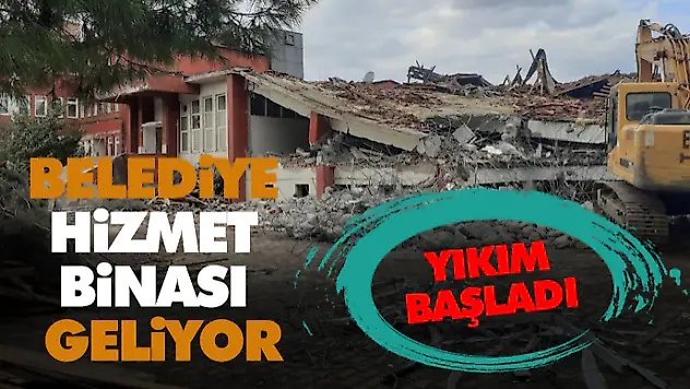Belediye Hizmet Binası Ve Kültür Merkezi Geliyor