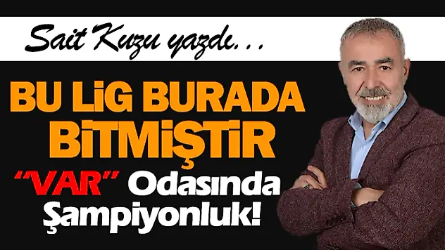 Bu Lig Burada Bitmiştir