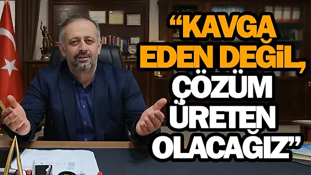 İsa Şahin: 'Kavga Eden Değil, Çözüm Üreten Olacağız'