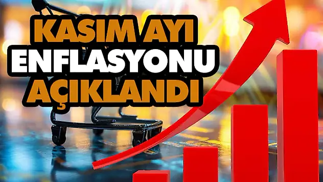 Kasım Ayı Enflasyonu Açıklandı