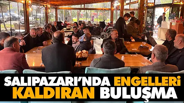 Salıpazarı'nda Engelleri Kaldıran Buluşma