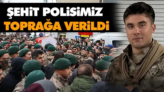 Şehit Polisimiz Toprağa Verildi
