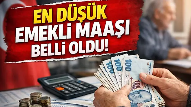 En Düşük Emekli Maaşı Belli Oldu