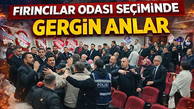Fırıncılar Odası Seçiminde Gergin Anlar