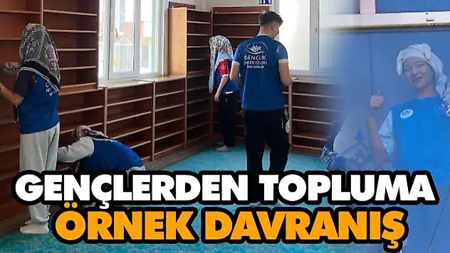 Gençlerden Topluma Örnek Davranış