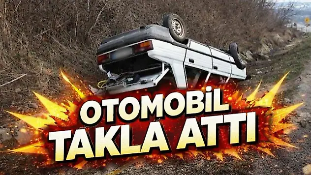 Otomobil Takla Attı!