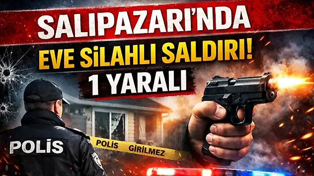 Salıpazarı'nda Eve Kurşun Yağmuru