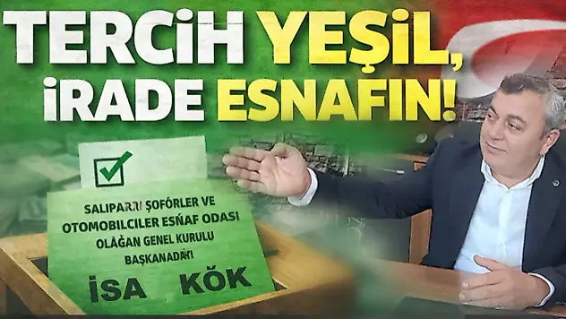 Tercih Yeşil, İrade Esnafın