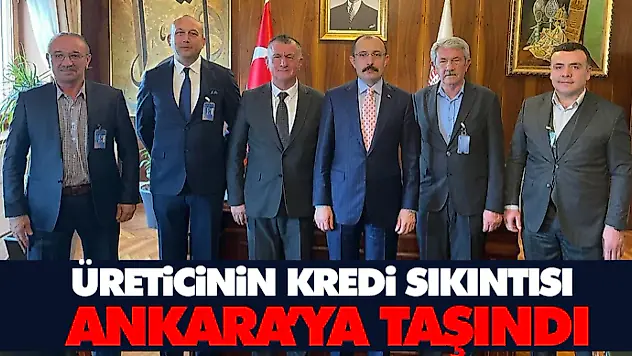 Üreticinin Kredi Sıkıntısı Ankara'ya Taşındı