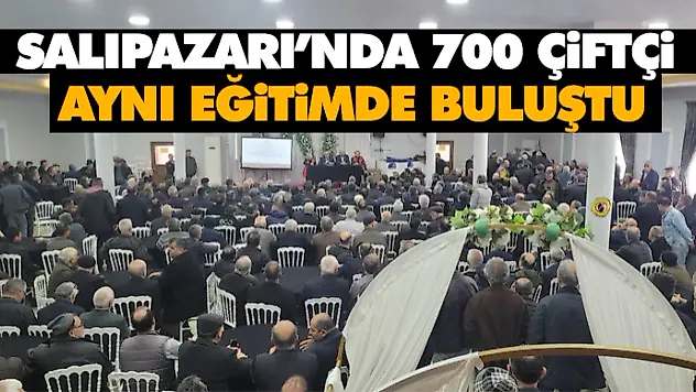 700 Çiftçi Aynı Eğitimde Buluştu
