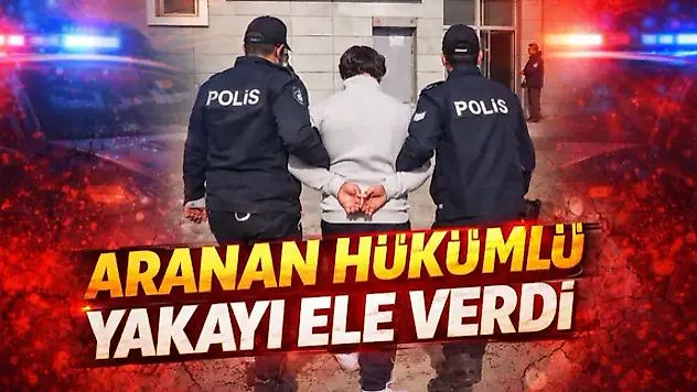 Aranan Hükümlü  Yakayı Ele Verdi!