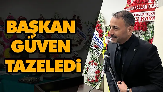 Başkan Güven Tazeledi