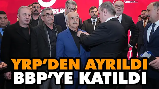 Hasan Şimşek,YRP'den Ayrıldı, BBP'ye Katıldı
